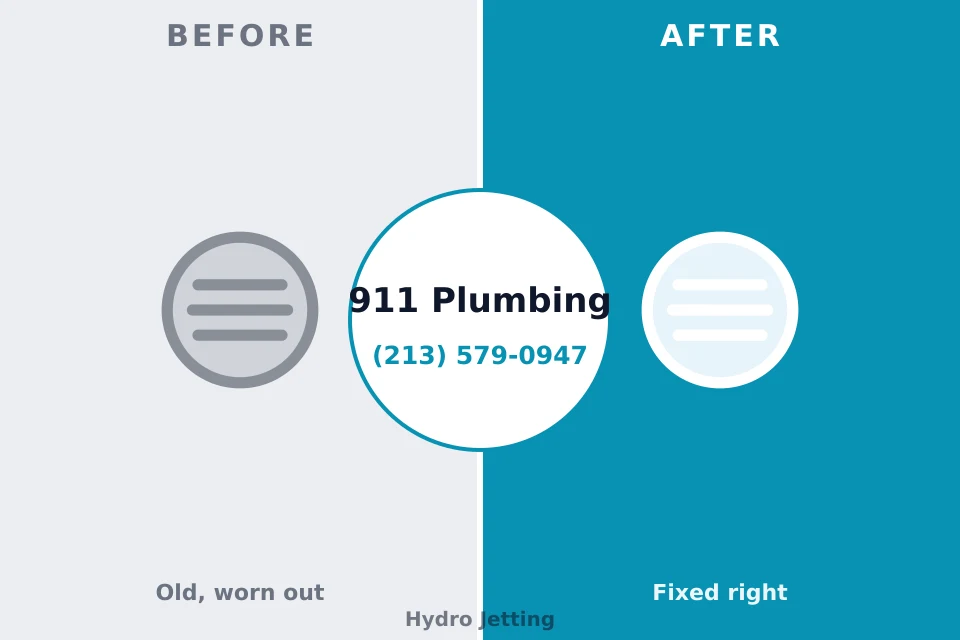 Before and after: plumbing repair Bayshore Gardens, FL